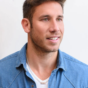 Bold Personalized Name Necklace Gold