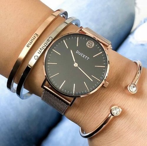 Classic Engraved Bangle Bracelet Silver