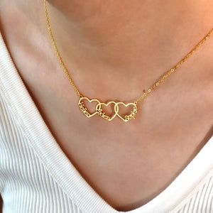 Single Heart Custom Name Necklace